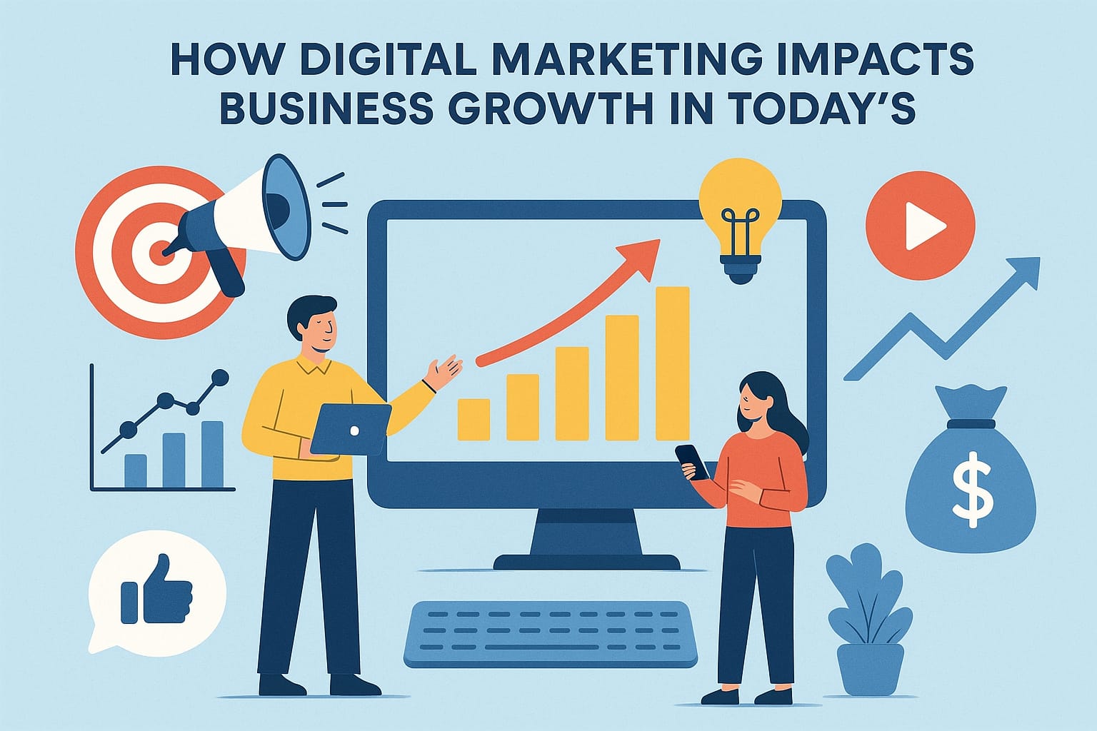 How Digital Marketing Impacts Business Growth in Today?